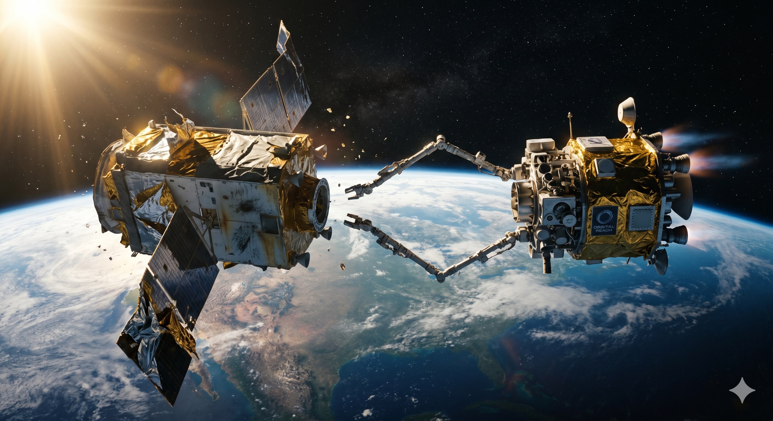 Astroscale Completes First Commercial Space Debris Removal Mission