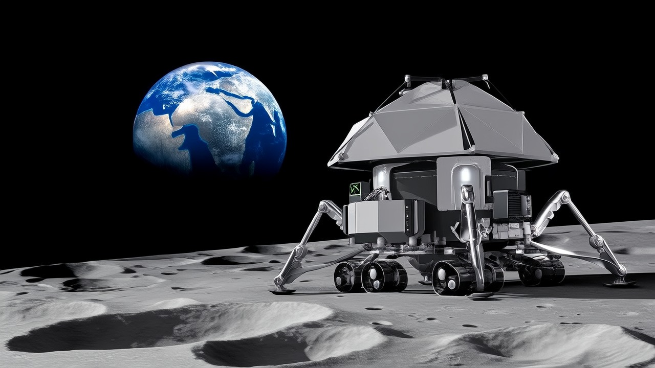 Autonomous Lunar Construction: Building Habitats from Regolith