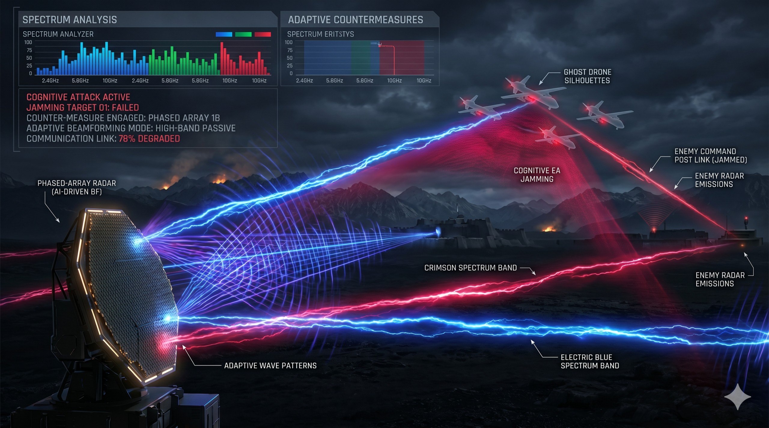Cognitive Electronic Warfare: How AI Is Reshaping the Spectrum Battlefield