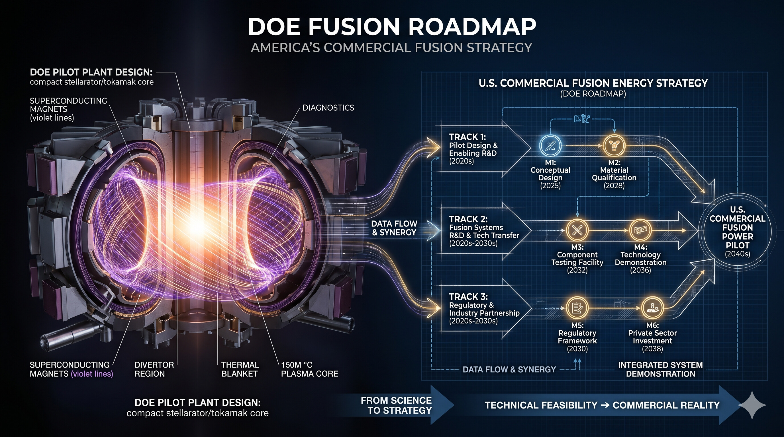 DOE Fusion Roadmap Finalized: America's National Strategy for Commercial Fusion Energy