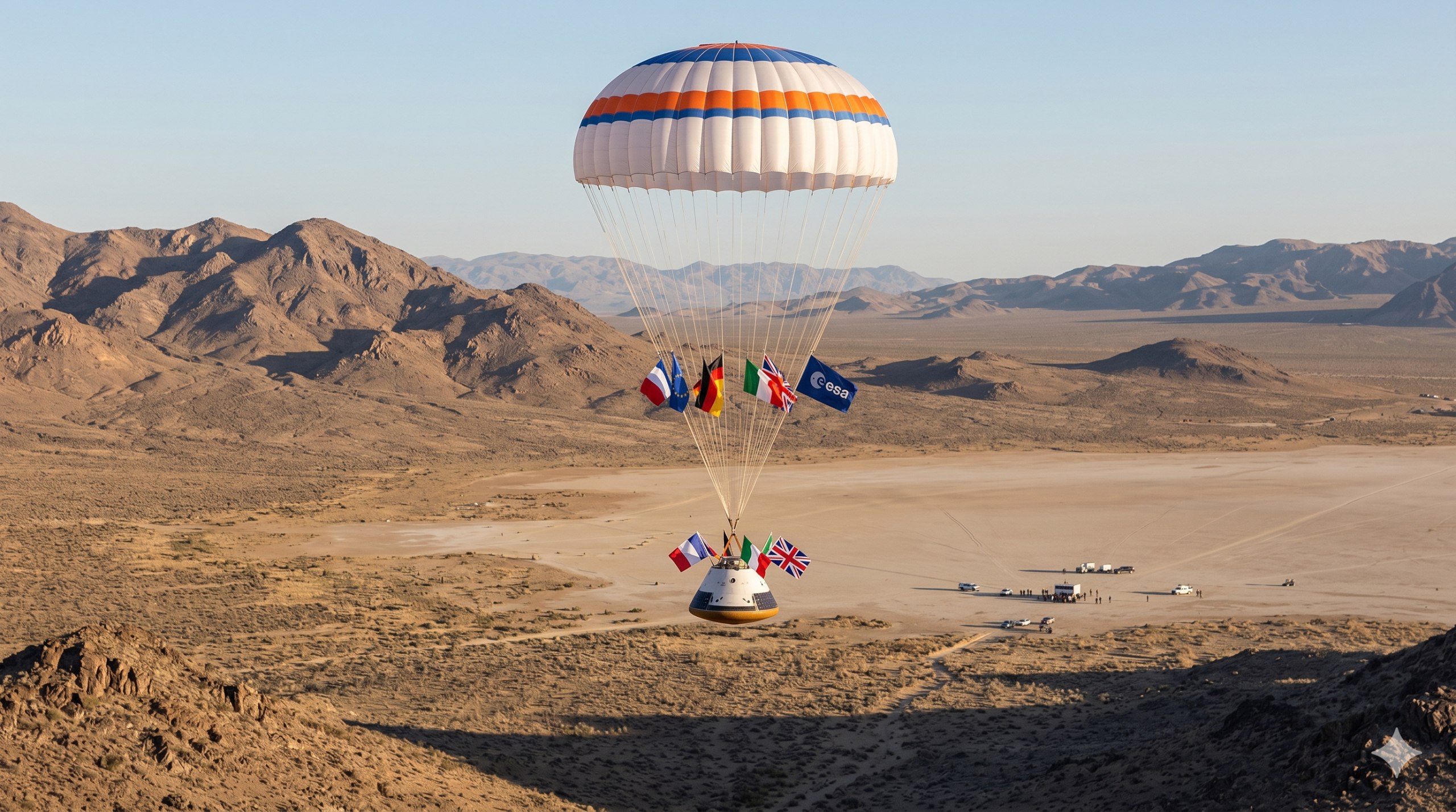 European Nyx Capsule Completes Drop Test: Europe's Commercial Cargo Path