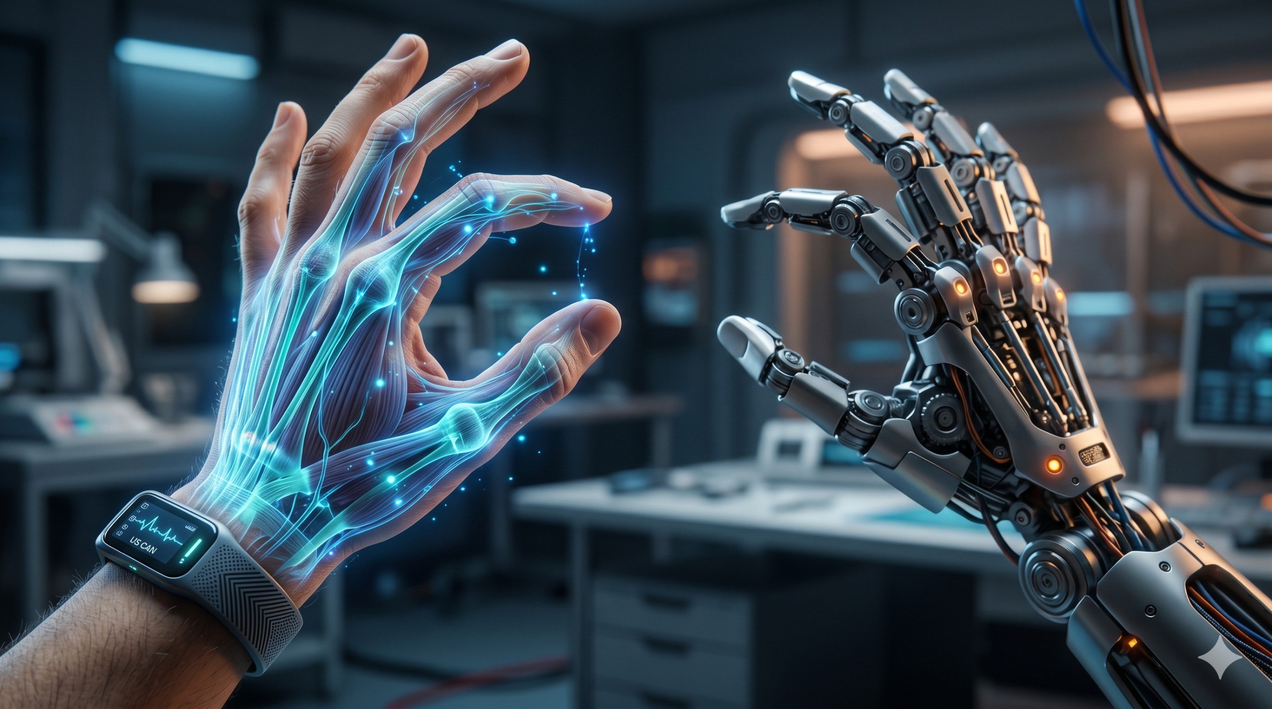 MIT Ultrasound Wristband: Bridging Human Gestures and Robot Dexterity Through AI