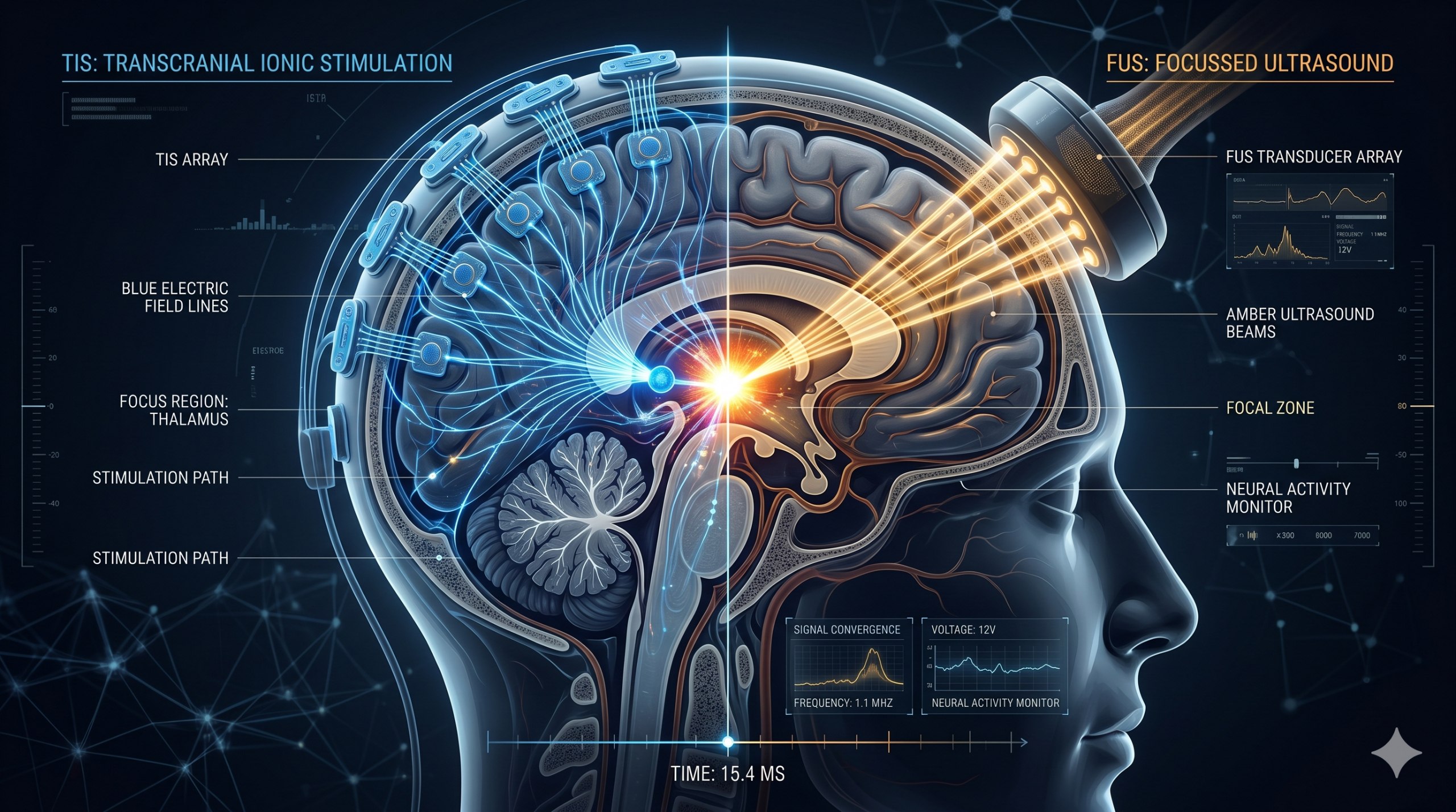 The Non-Invasive Deep Brain Stimulation Revolution: How Temporal Interference and Focused Ultrasound are Rewriting Neurological Treatment