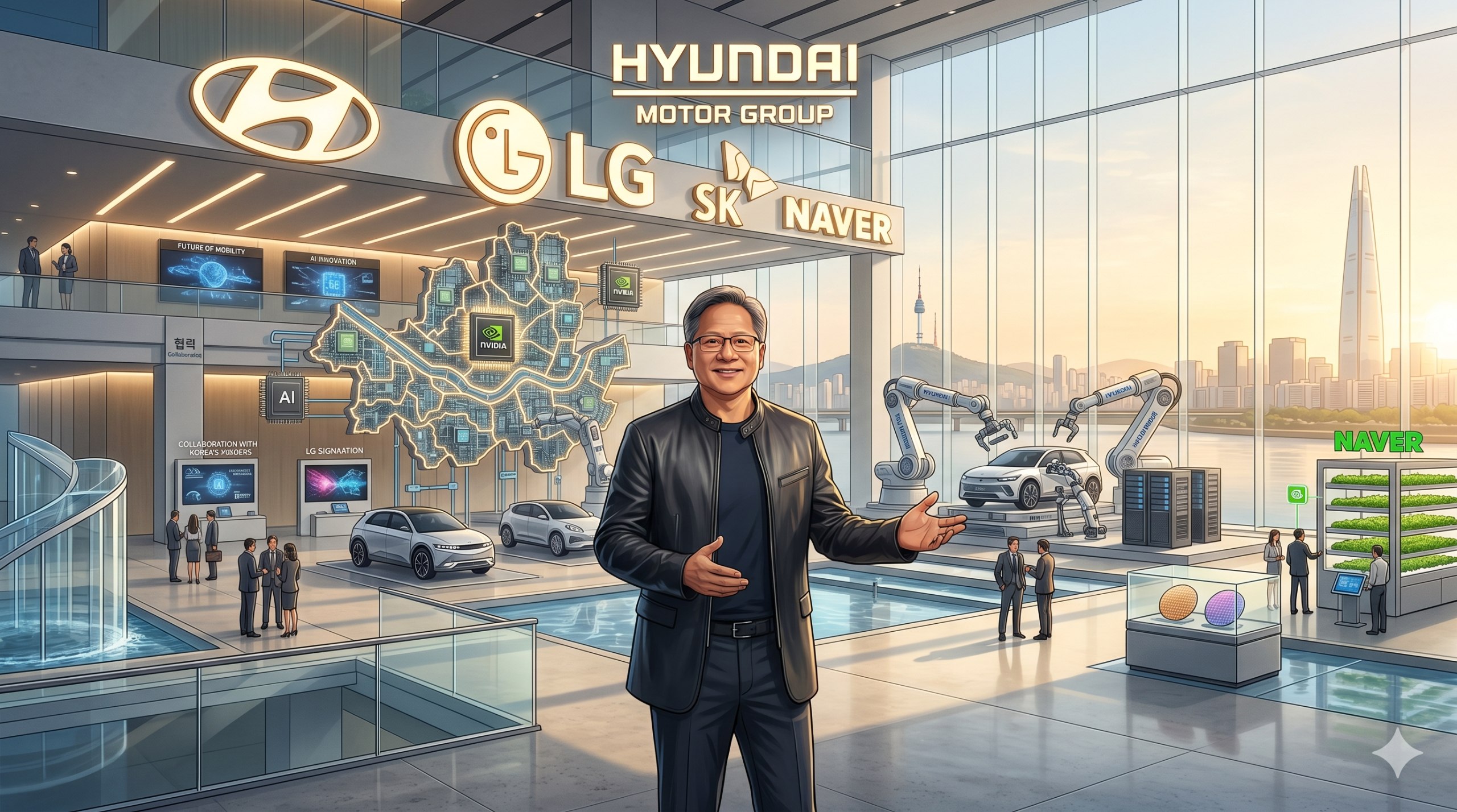 Jensen Huang's Seoul Diplomacy: How NVIDIA Transformed South Korea from Chip Supplier to Physical AI Strategic Partner