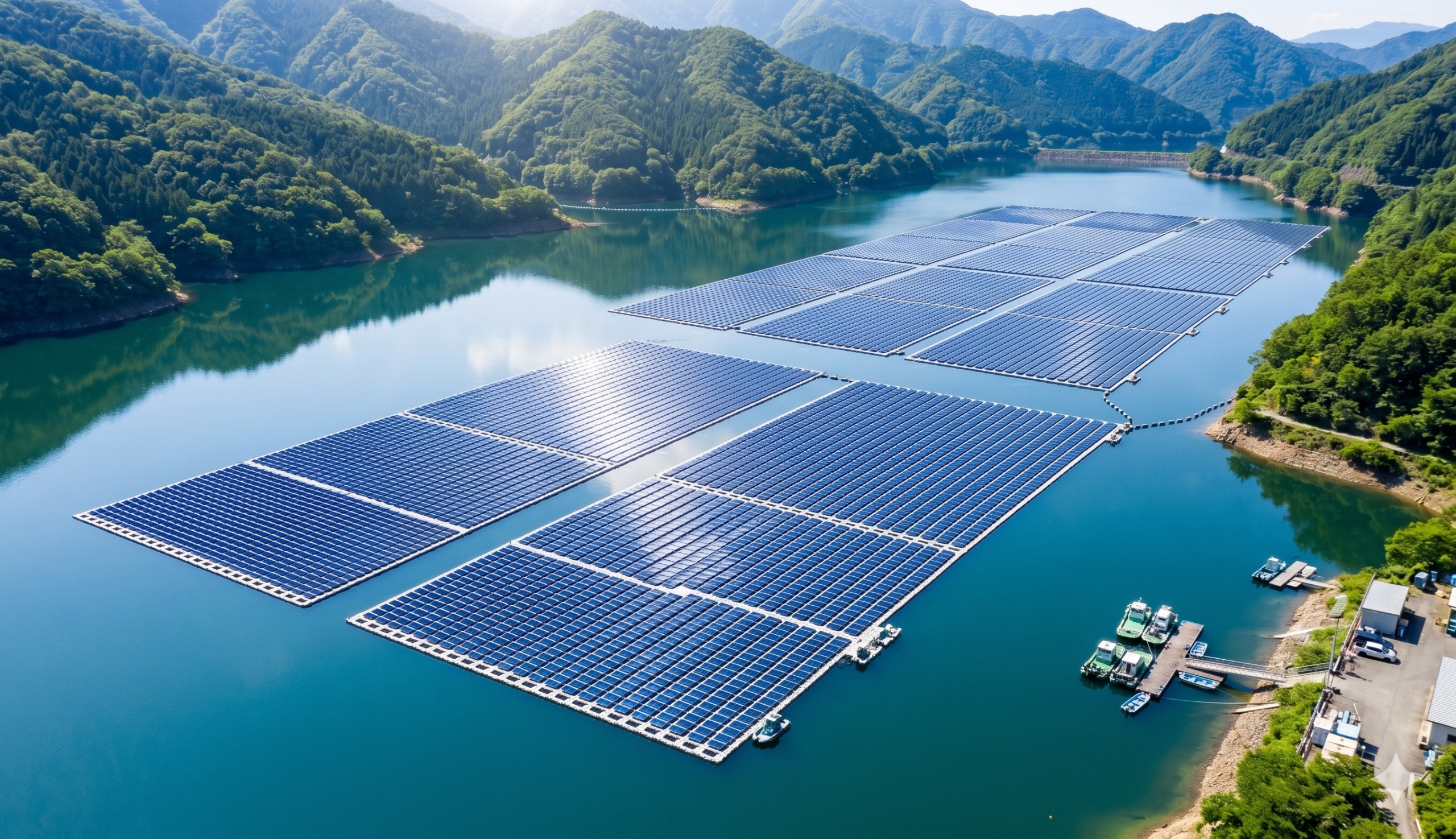 Floating Solar Farms: A New Blue Ocean for Clean Energy on Water