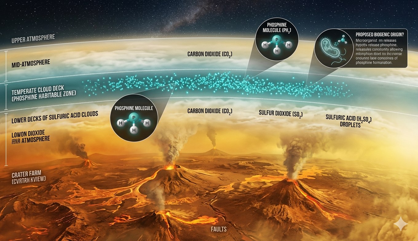 Venus Life Detection: The Phosphine Mystery — Scientific Reasoning and a New Wave of Exploration